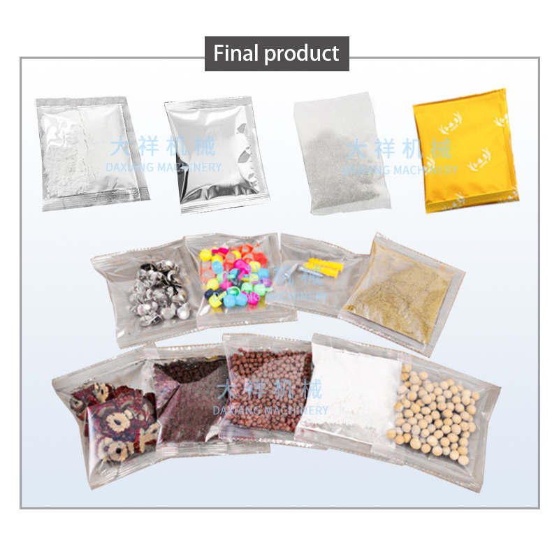 DZD-220 Guangzhou Manufacturer Corn Starch Pouch Packing Granular Snack Food Packaging Machinery