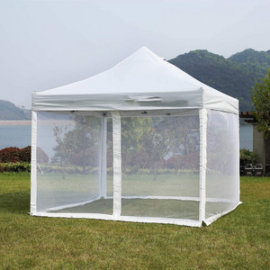 HOT Mosquito Net With Zipper Outdoor Camping Mosquito Net DIY Canopy Screen Wall Outdoor Mosquito 10x10ft Patio Gazebo Tent