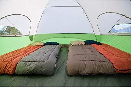 HOT 8 Person 27.25*11*10.75 inches dome tent, camping tent with screen room with screen porch 2022