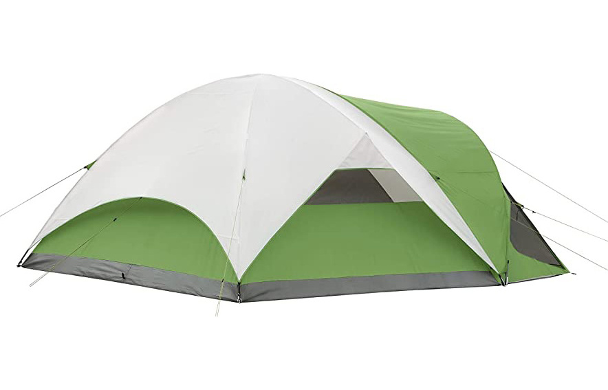 HOT 8 Person 27.25*11*10.75 inches dome tent, camping tent with screen room with screen porch 2022