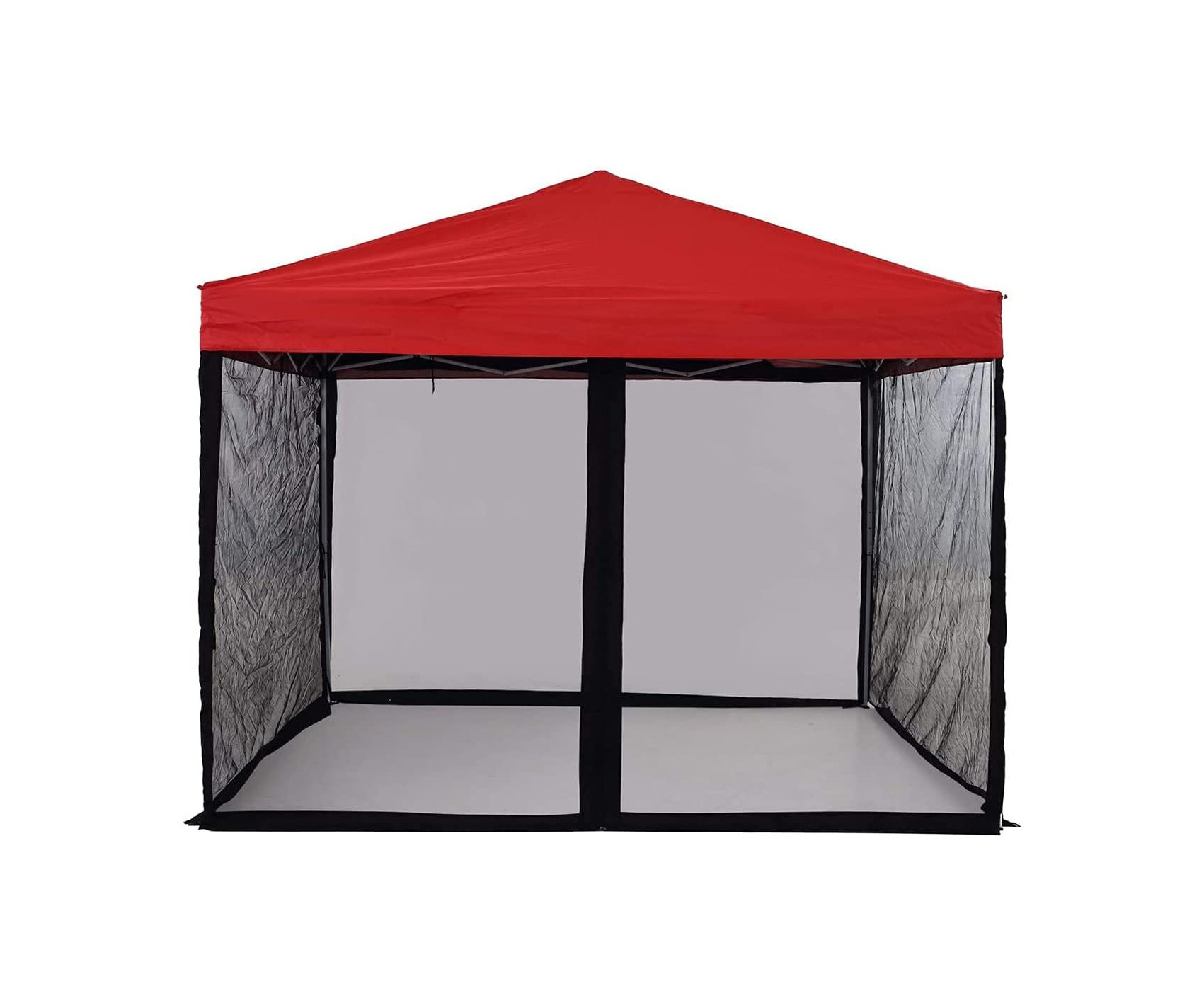 Mosquito Net With Zipper Outdoor Camping Mosquito Net DIY Canopy Screen Wall Outdoor Mosquito 10x10ft Patio Gazebo Tent PRC