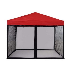 Mosquito Net With Zipper Outdoor Camping Mosquito Net DIY Canopy Screen Wall Outdoor Mosquito 10x10ft Patio Gazebo Tent PRC