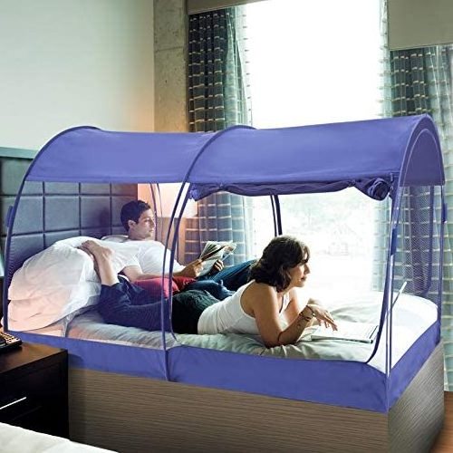 Bed Top Shade Cabin Indoor Privacy Warm Breathable Pop Up Single Bed Tent Sizes for Kids Adults HOT PRC