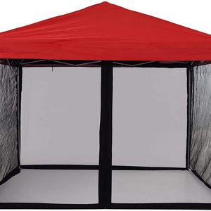 Mosquito Net With Zipper Outdoor Camping Mosquito Net DIY Canopy Screen Wall Outdoor Mosquito 10x10ft Patio Gazebo Tent