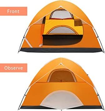 HOT 2024 Camping Tent 2/4 Person Family Tent Double Layer Outdoor Tent Waterproof Windproof UV Protection CHINA