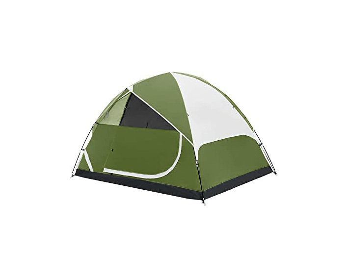 CHINA 2024 Camping Tent 2/4 Person Family Tent Double Layer Outdoor Tent Waterproof Windproof UV Protection