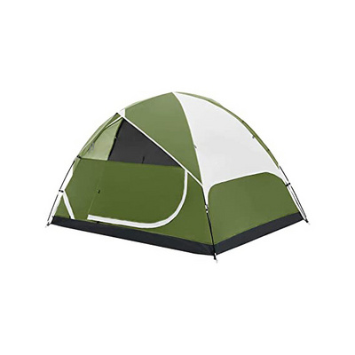 CHINA 2024 Camping Tent 2/4 Person Family Tent Double Layer Outdoor Tent Waterproof Windproof UV Protection