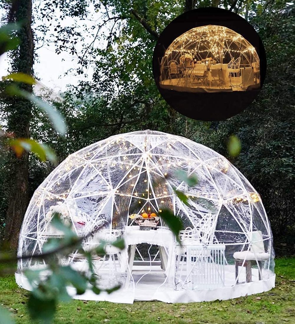 DengDao Bubble tent dome house camping tent garden outdoor shelter 5-7 people backyard terrace awning pavilion screen house