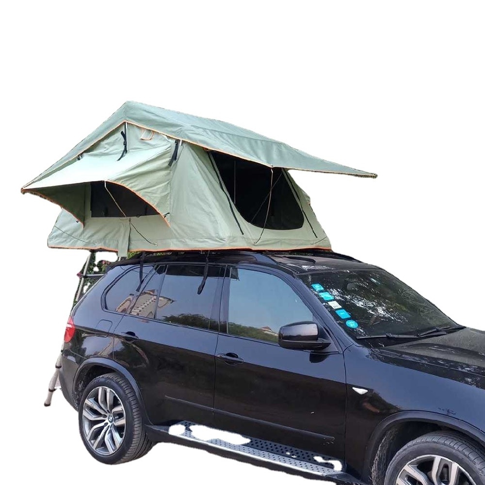 Soft shell car roof tent Aluminum pole tent outdoor travel couples self-driving travel weatherproof car roof Tents