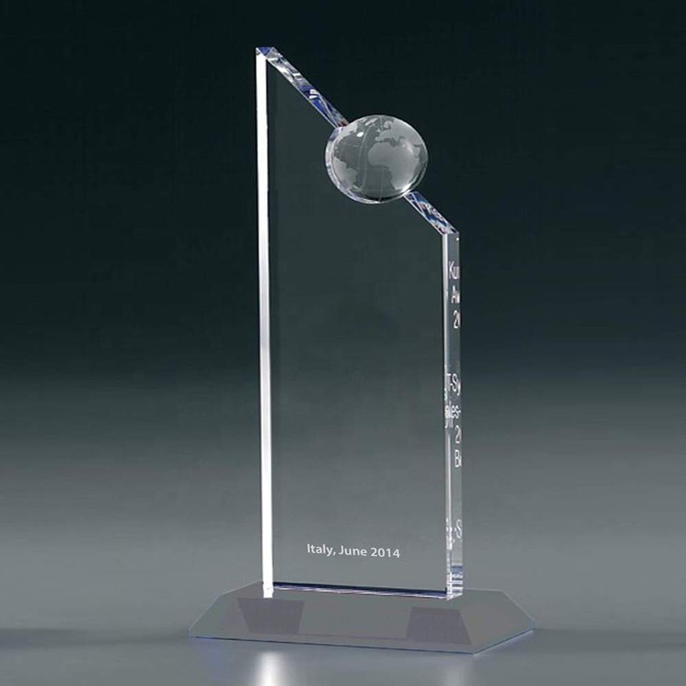 Cheap wholesale Blank acrylic award trophy Customized Shaped acrylic blank award