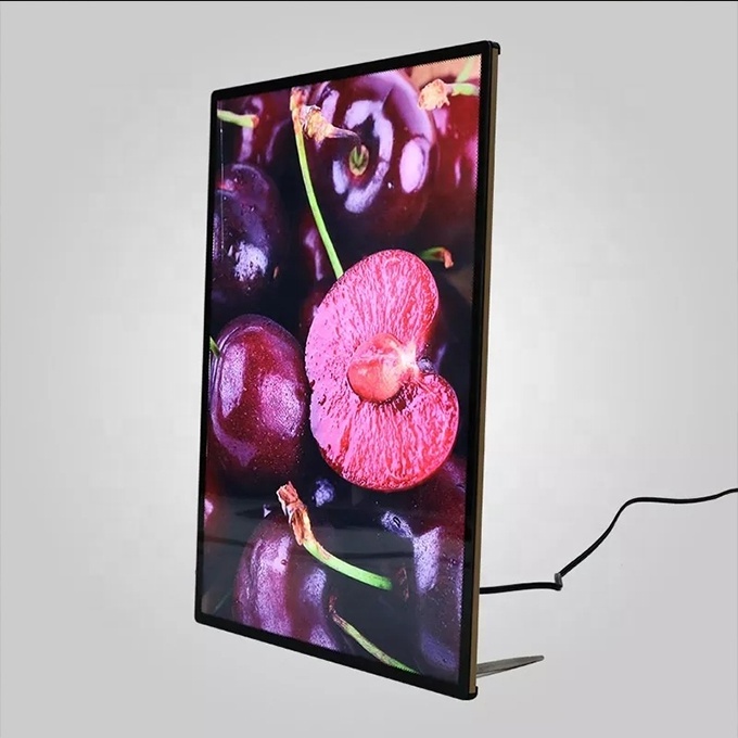 Hot Product Aluminum Frame Menu Board Display Led Backlit Light Box Magnetic Advertising Light Box