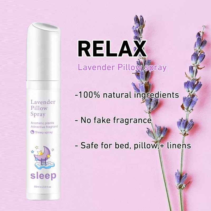 Wholesale chloroform deep sleeping spray organic lavender oil pillow sleep mist spray