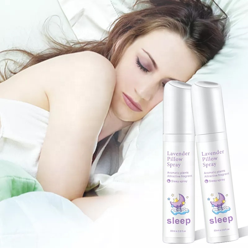 Wholesale chloroform deep sleeping spray organic lavender oil pillow sleep mist spray