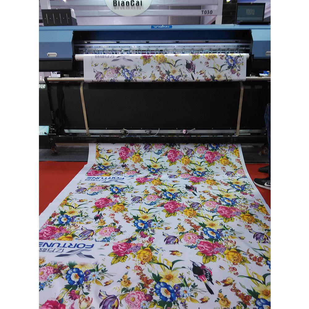 1.9m Direct to Garment Sublimation Double DX5 Head with Heater Textile Printer