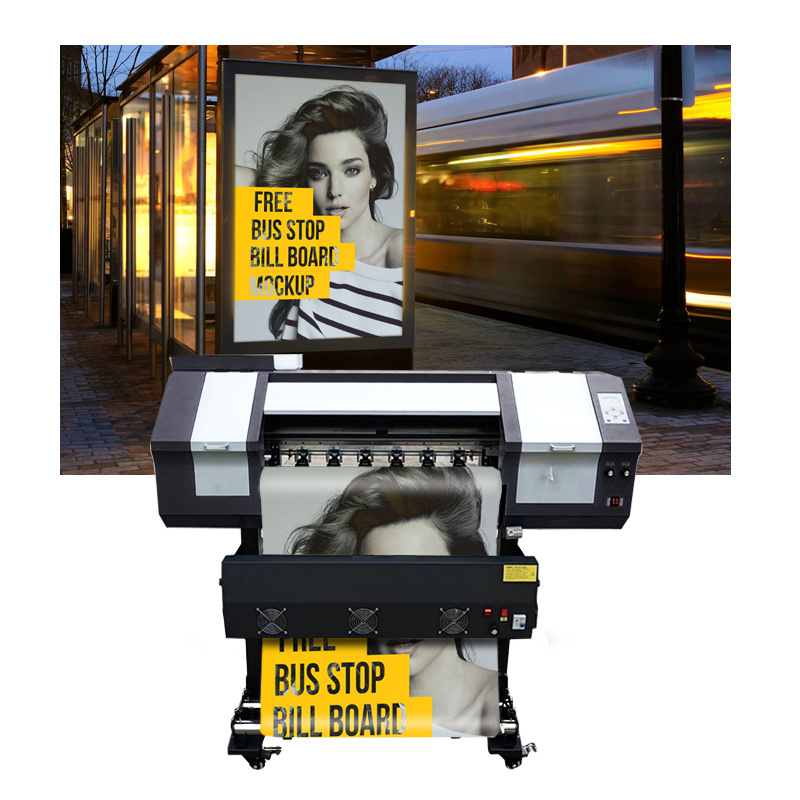 Factory small eco solvent printer digital flex banner printing machine 24 inch 60cm with xp600 print head mini printer