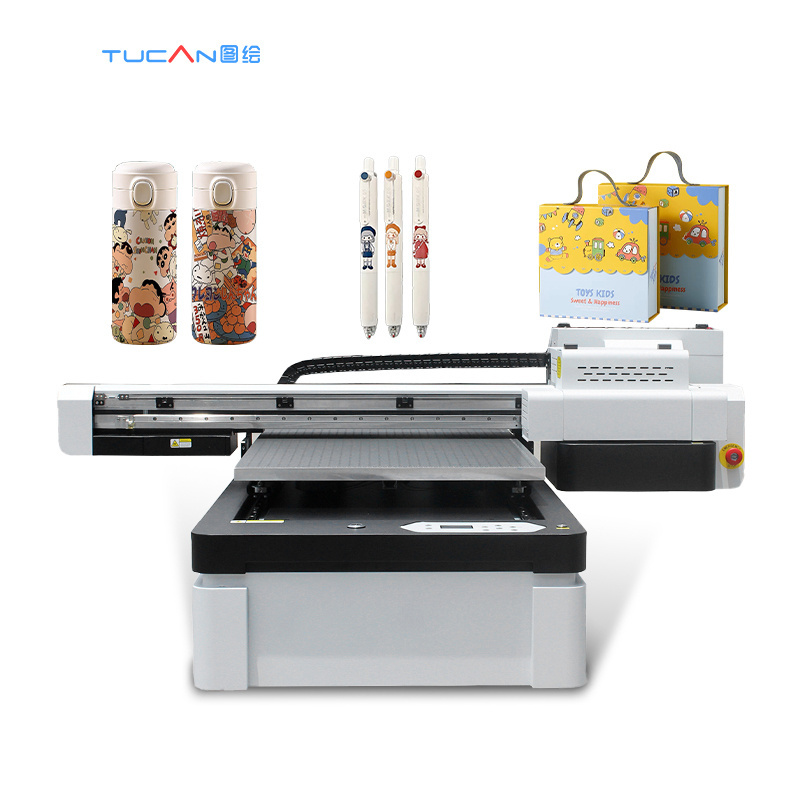 High quality Inkjet uv flatbed A1 commercial printer 60*90 UV inkjet printer machine