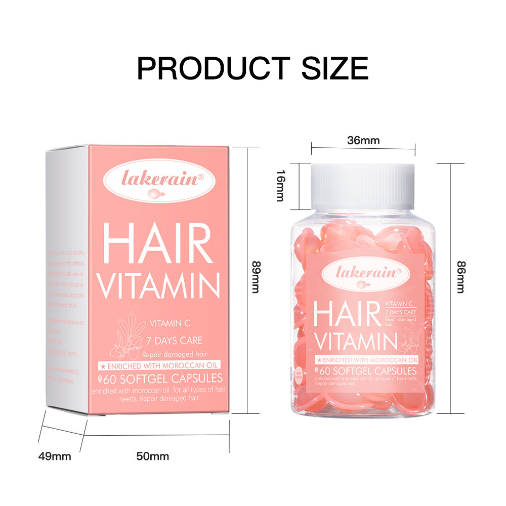 Hair care products softgel capsule Improve dry and irritable smooth hair essential oil nutrient solution repair hair care oil