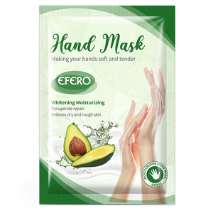 Hot Sale Organic Avocado Hand Gloves Natural Hands Moisturizing and Nourishing Exfoliating Mask Whitening Hand Care