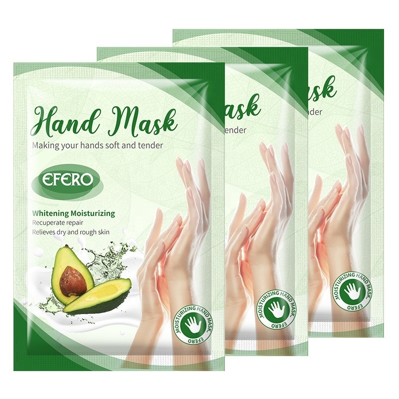 Hot Sale Organic Avocado Hand Gloves Natural Hands Moisturizing and Nourishing Exfoliating Mask Whitening Hand Care