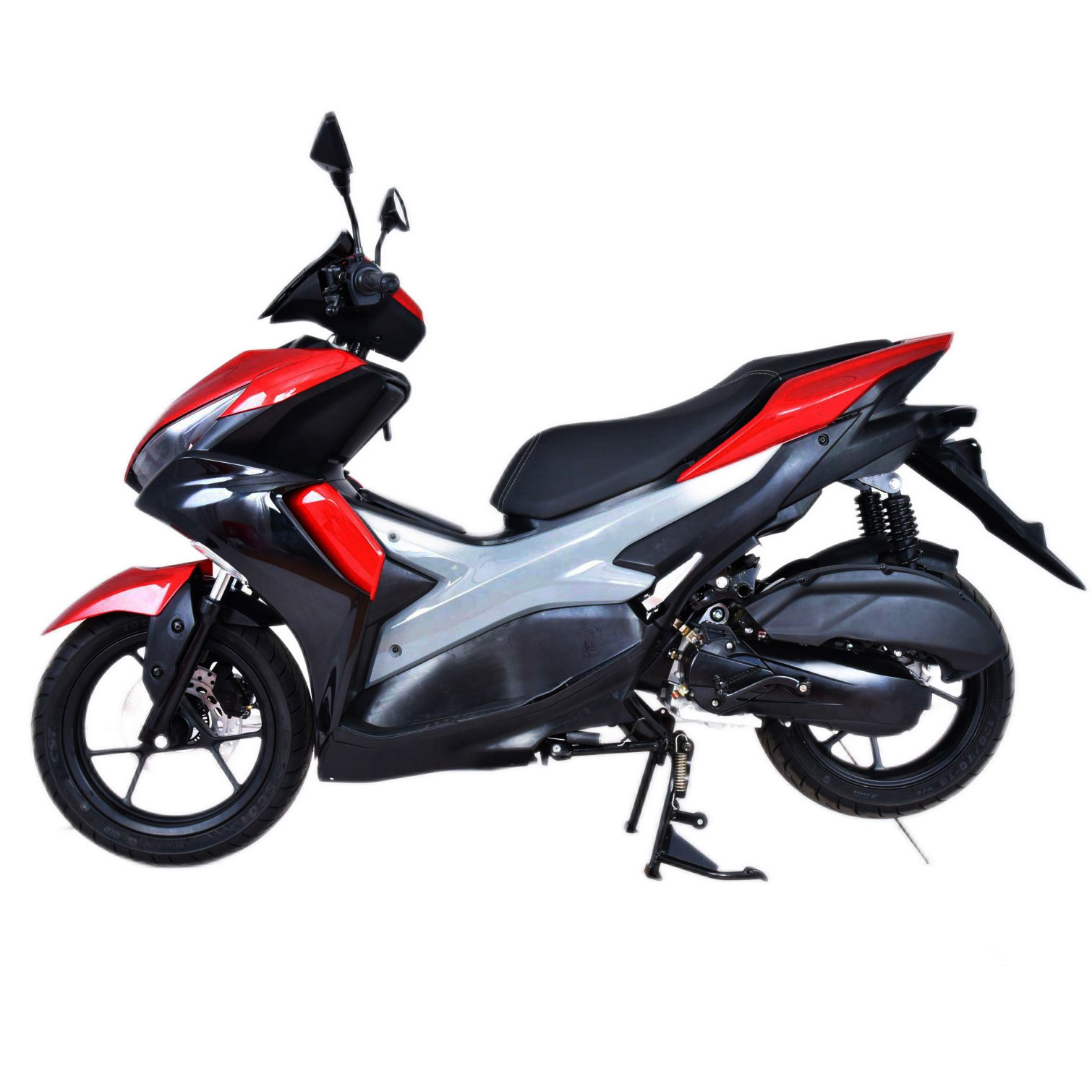 red color new gasoline powered scooter 150cc 4 strokes best selling gas motor scooter two wheel gas scooters automatic moped