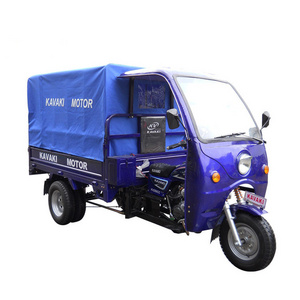 250cc Gasoline Strong Body Big Wheel Motorcycle five Wheel Farm Vehicles Cargo Loading Motor Tricycle