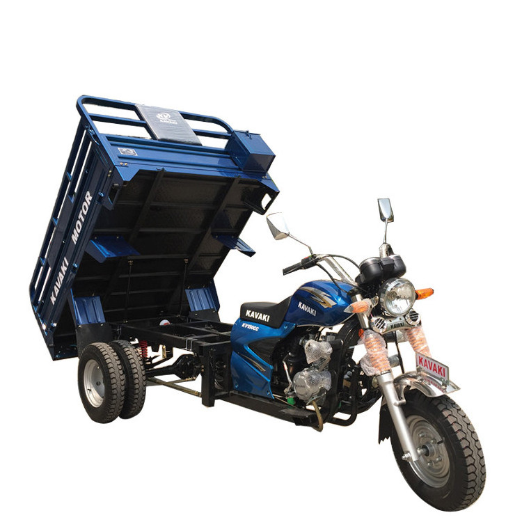 150cc 200CC 300CC  Heavy Load tricycle air cooled engine motorized tricycle with cargo 5 Wheel Motorcycle for adult