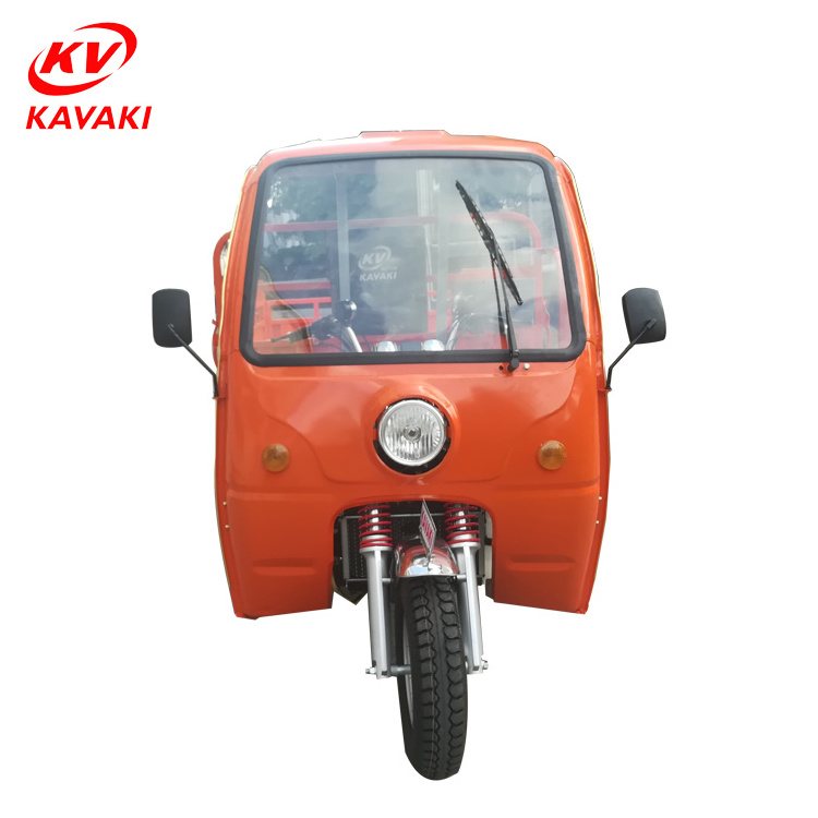 Guangzhou factory 3 wheel motor car gas scooter five wheeler auto rickshaw