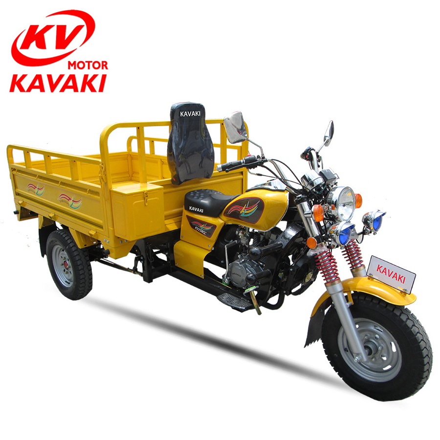 Manufacture Wholesale Tricycles Open Body 3 Wheel Tricycle Motorcycle Gas Engine for Sale