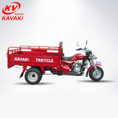 Kavaki motor five wheel cargo motorcycle china cargo tricycle 200cc heavy loading