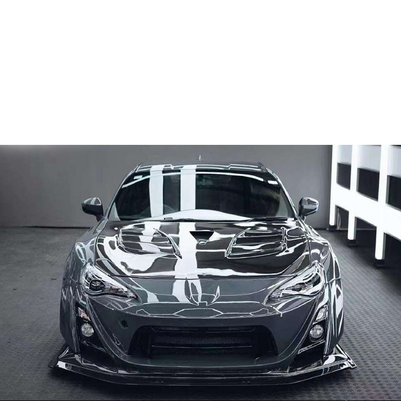 VRS Style Wide Body Kit Carbon Fiber Fibre Bodykit For Toyota GT86 Subaru BRZ Wuth Front/Rear Bumper Lip Side Skirts