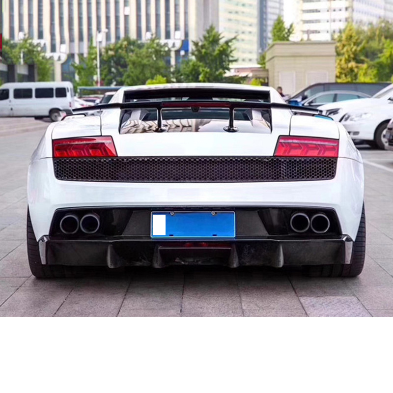 Carbon Fiber Bodykit Rear Bumper Diffuser Lip For Lamborghini Gallardo LP550 LP560 LP570 Body Kit