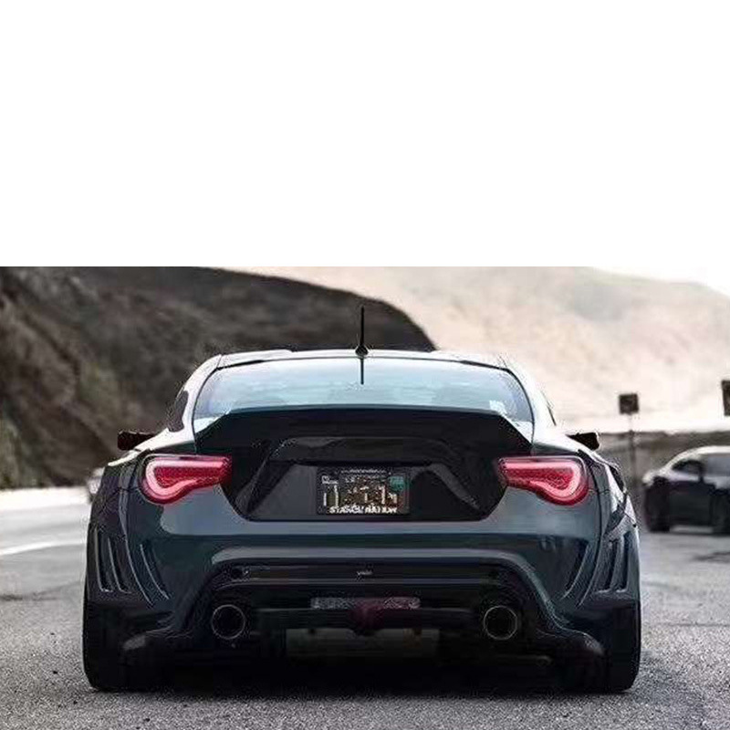 VRS Style Wide Body Kit Carbon Fiber Fibre Bodykit For Toyota GT86 Subaru BRZ Wuth Front/Rear Bumper Lip Side Skirts