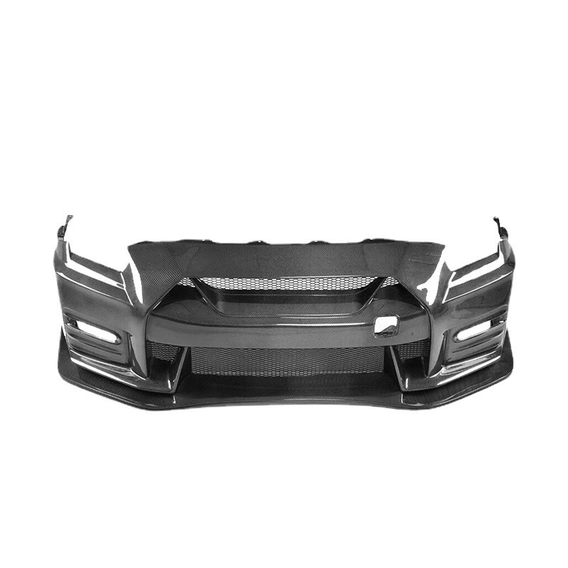 GTR35 Front Bumper Carbon Fiber Fits For Nissan GTR R35 2008-2021