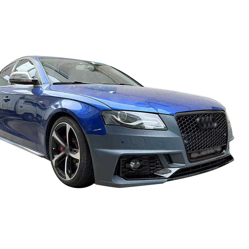 Full Set Car Front Bumper Grill Bodykit For Audi A4 B8 To Rs4 Accessories Body Kit