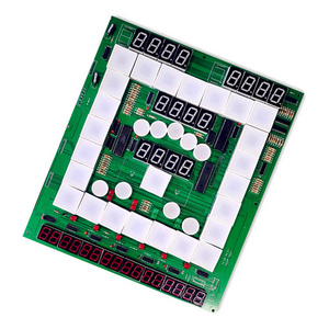 Arcade PCB Board Fruit King / Football Star multi Game Machine Kit With Mario LED Keyboard