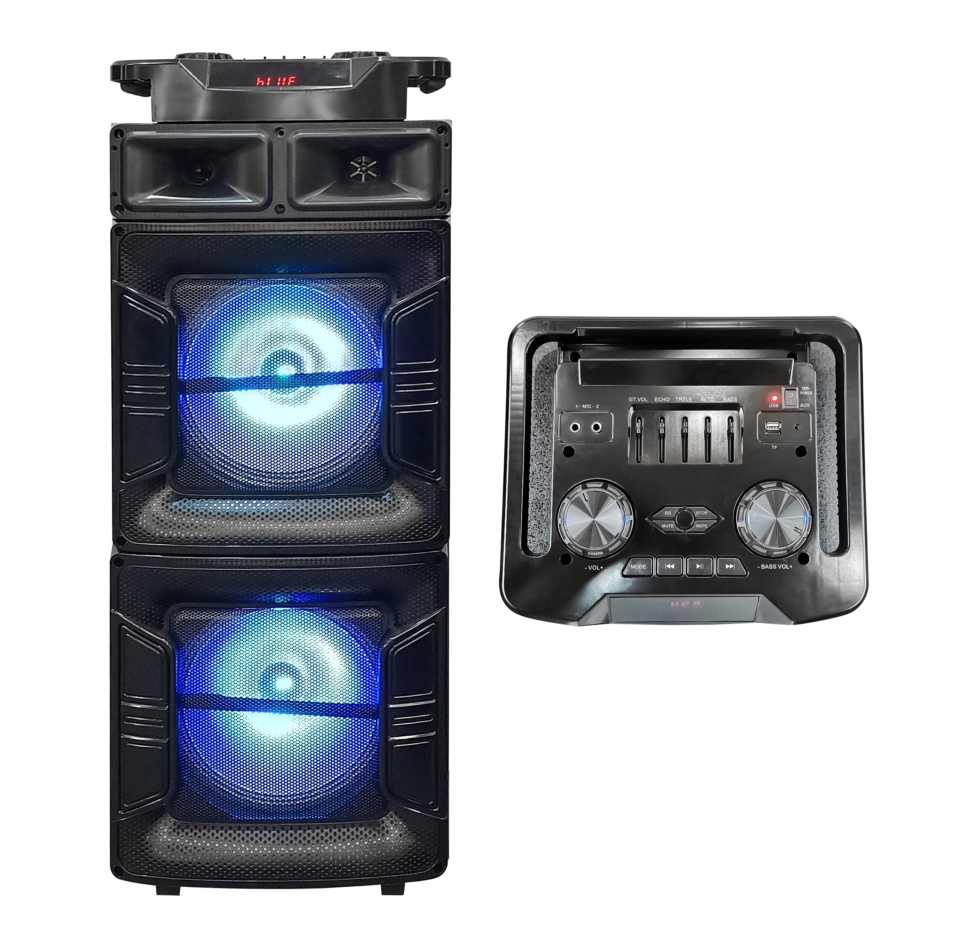 New Arrival OEM 12 Inch 80 Watts Super Sound Party Speaker Wireless Audio BT Speaker