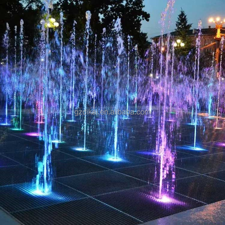 Outdoor Underground Design Music Dancing Funny  Garden Fountain Floor Fountain For Kids