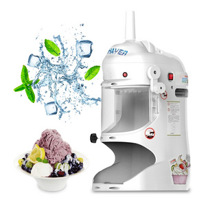 Commercial Milk Snow Flakes Ice Cream Shaver Maker Machine Snowflake Ice Shaved Making Machine Korean Kakigori Bingsu Machine