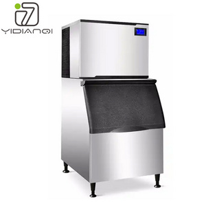 1000Kg 24Hrs High Output Large Power Electric CE Certification Square Ice Cube Maker Machine