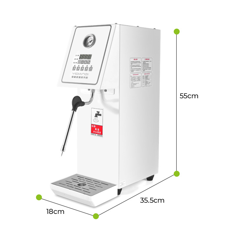 Commercial steam frother teapresso machine automatic milk tea shop water boiler/milk foam machine