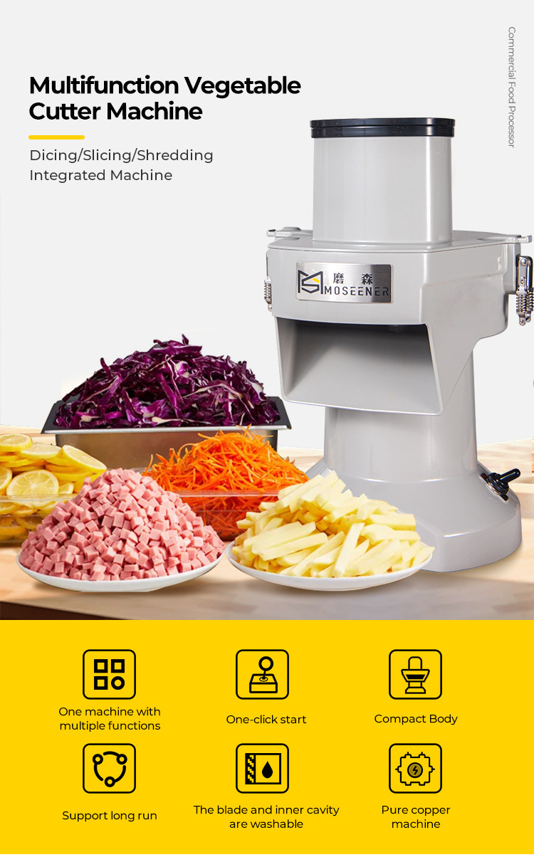 Commercial Cutter Slicing Fruit And Vegetable Chips Chopper Slicer Dicer Machine dicer tomato