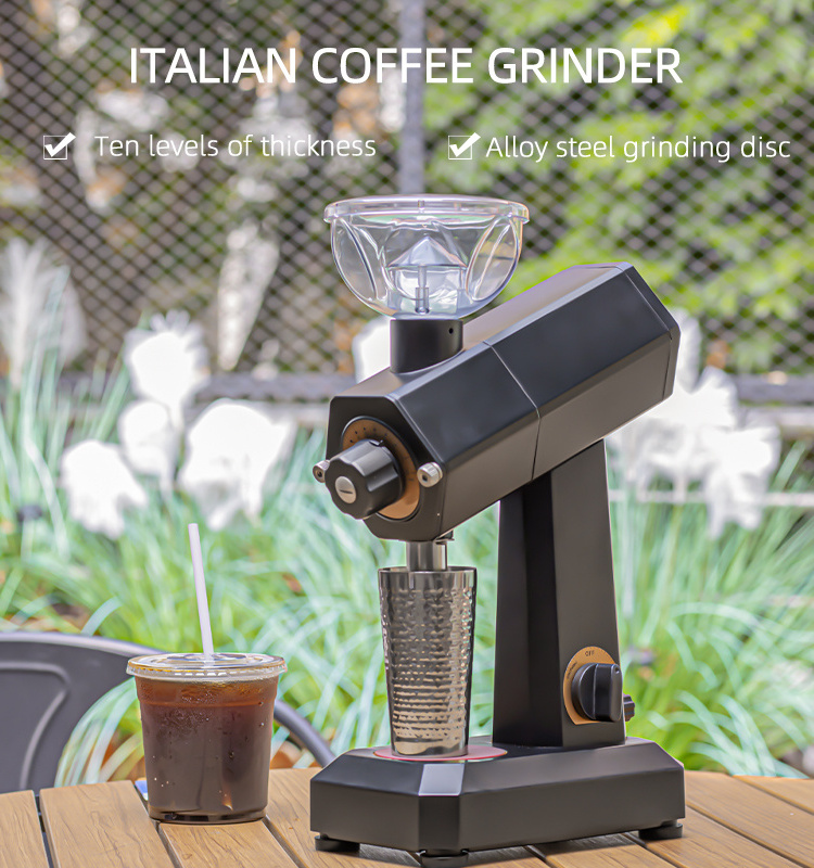 Portable Coffee Grinder Quiet Spice Grinder One Touch Coffee Mill for Beans Spices Electric Coffee Grinder Machine