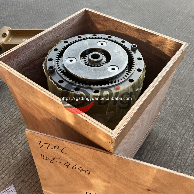 Excavator E320C Hydraulic Swing Motor Device E320D Swing Drive 7Y-1566 148-4644