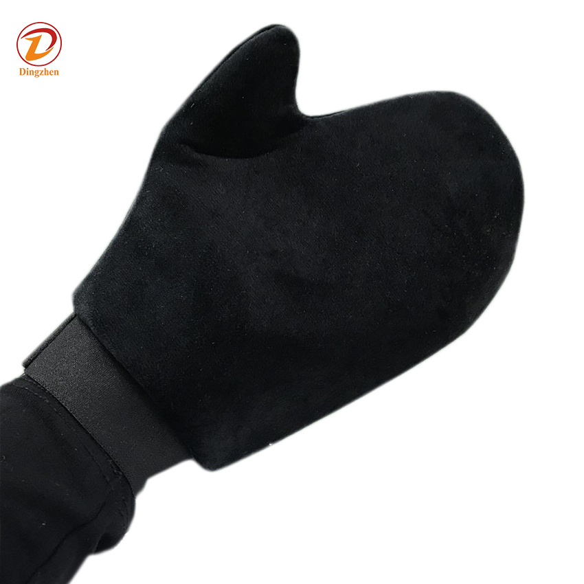 Private Label Double Side Microfiber Sunless Tanner Bronzing Tanning Applicator Gloves Accessories self Mitt tan Applicator