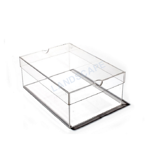 Custom made acrylic sneaker shoes display box display case