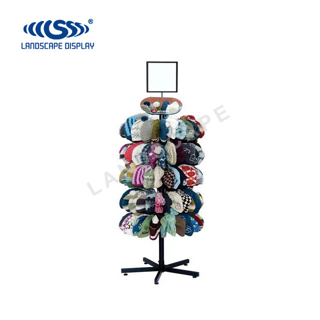 Excellent Quality Metal Beanie Stand Rack/Hanging Display Rack For Beanie