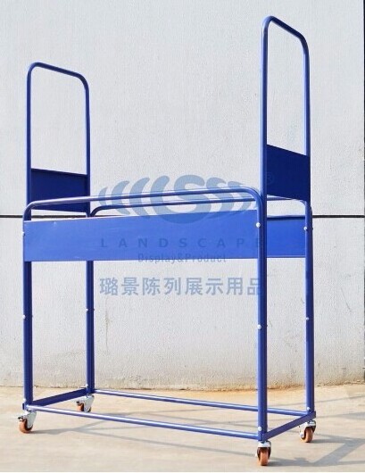 Customized tyre display rack / metal wheel display rack tyres shelves