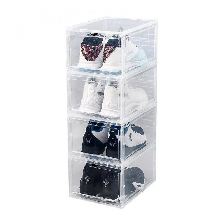 Custom made acrylic sneaker shoes display box display case