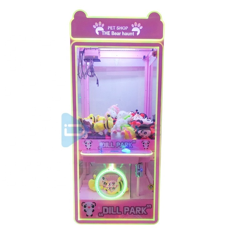 Coin Operated Plush Toy Catcher Prize Vending Machine Arcade Game  Claw Crane Machine