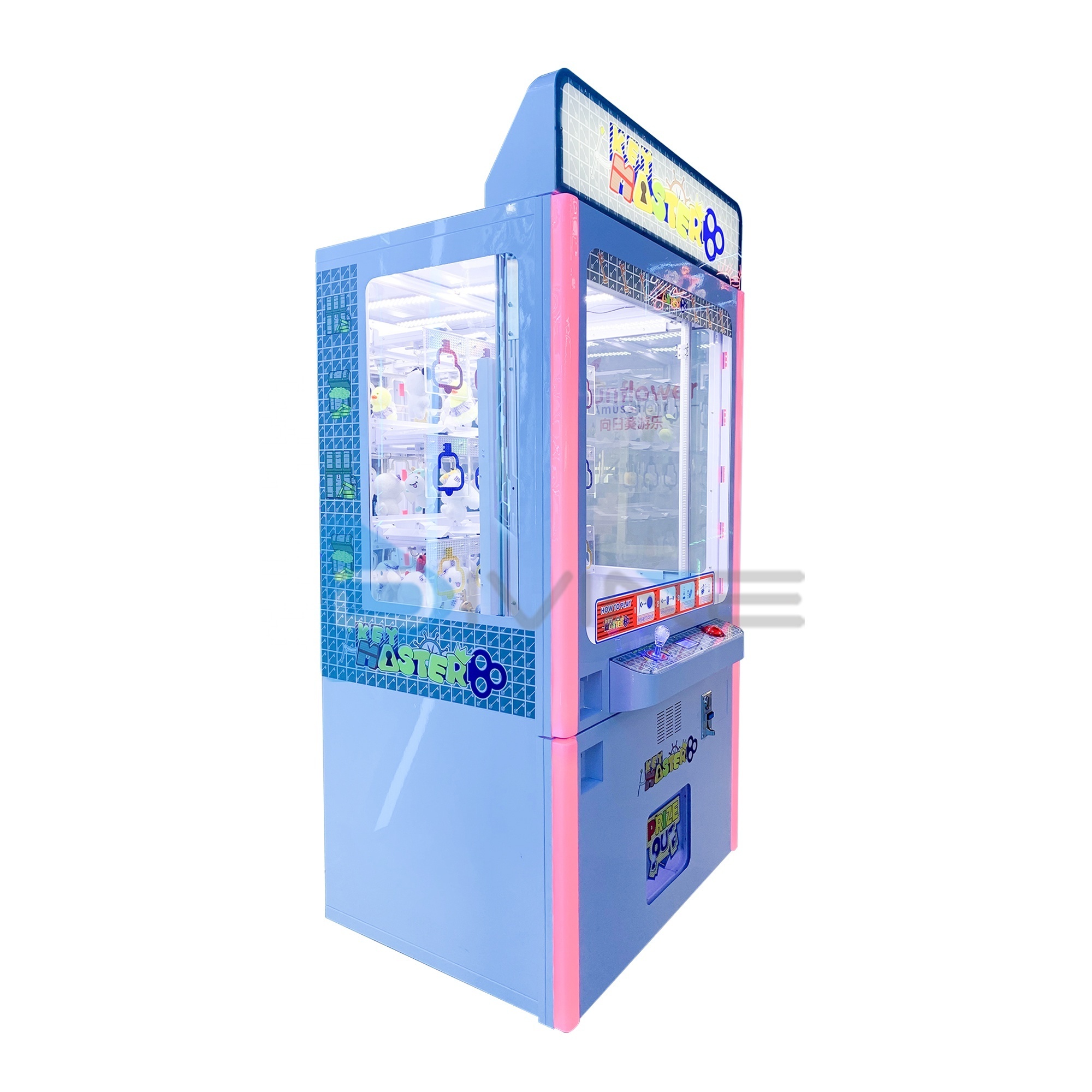 Coin operated  Arcade Game Machine 15 Hole Key Master Vending Gift  Prize Vending Machine Golden Key Master Machine